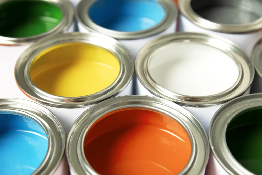pinturas de colores